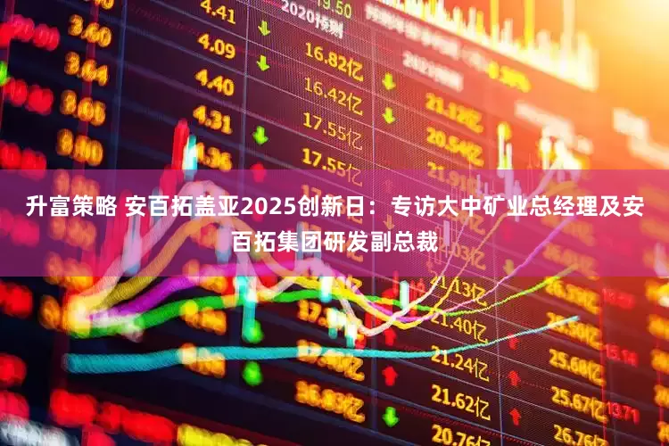 升富策略 安百拓盖亚2025创新日：专访大中矿业总经理及安百拓集团研发副总裁